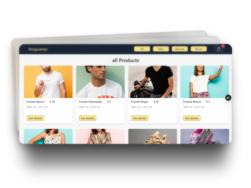 proyecto e-commerce con react