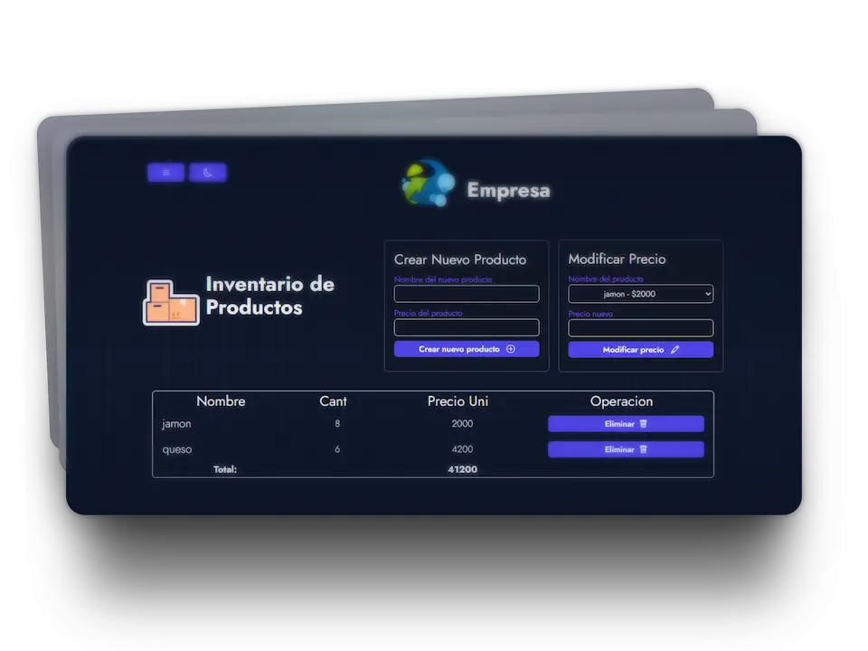 proyecto e-commerce con react